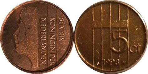 5 Cent Beatrix Mini Coinset Pays Bas Numista