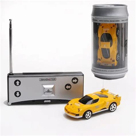 MAHA Mini Miniature Race Car Vehicle Toy RC Radio Remote Control yellow ...