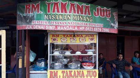 Daftar Harga Menu Delivery Rumah Makan Takana Juo Medan Terbaru