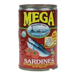 mega sardines  tomatoe  chilli red