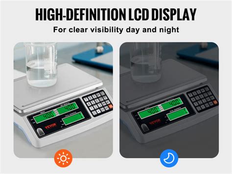 Vevor Industrial Counting Scale Kg X G Digital Scale For Parts