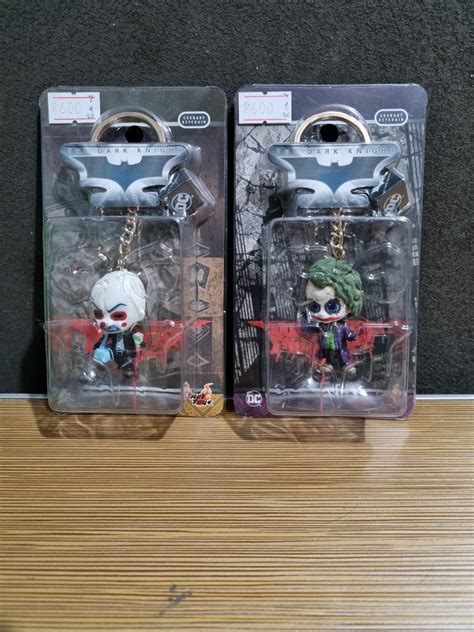 Hot Toys Dc Cosbaby The Dark Knight Joker Keychains On Carousell