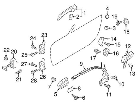 2010 2015 Mazda MX 5 Miata Handle Inside Passenger Side RH GS1D 72