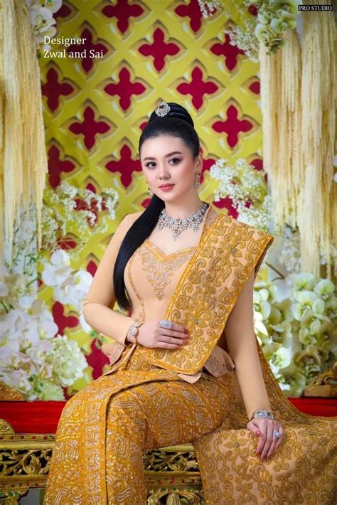 「myanmar Traditional Wedding Dresses」おしゃれまとめの人気アイデア｜pinterest｜pearl Lay