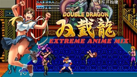 Double Dragon Extreme Anime Mix OpenBOR games fãdejogos YouTube