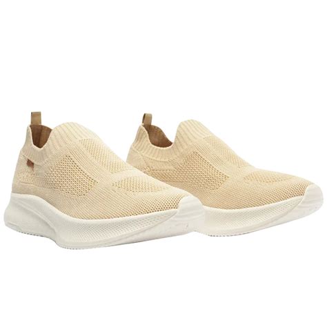 Tênis AnaCapri Slip On Chunky Knit Nude disponível na Loja Averse