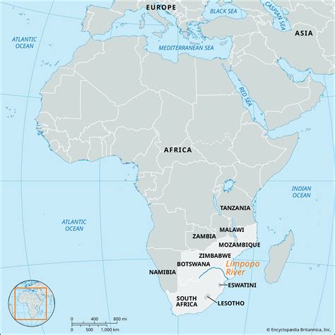 Limpopo River | Map, South Africa, & Facts | Britannica