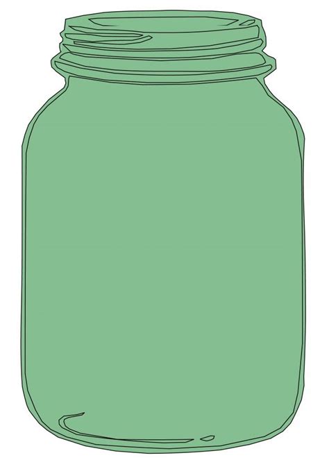 Free Mason Jar Clip Art Pictures Clipartix Mason Jar Printables