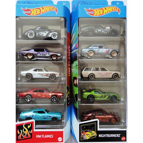 Hot Wheels Oferta 2 Pack 10 Minis Porsche Dodge Ford Datsun Camaro Viper Barracuda Shopee Brasil