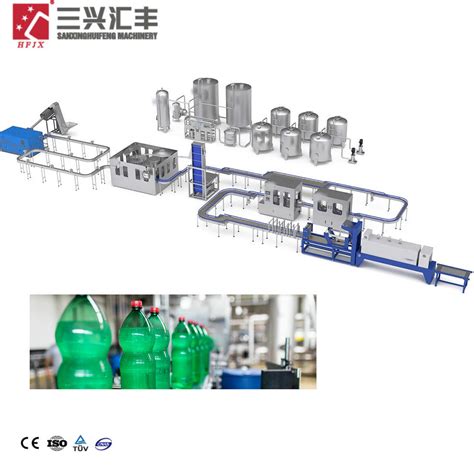 Automatic Pet Bottle Aseptic Hot Filler Juice Beverage Energy Drinks Soda Sparkling Water Csd