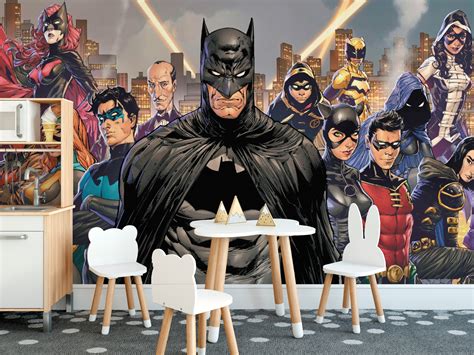Ultimate DC Universe Wallpaper Mural | Giffywalls