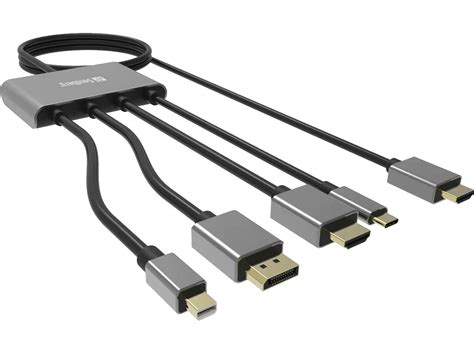 Sandberg All-In-1 Display Adapter Hub (509-21) - Sandberg A/S