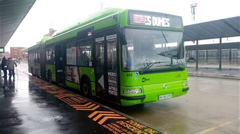 Dk Bus Marine Ligne C Leffrinckoucke Fort Des Dunes Irisbus Renault