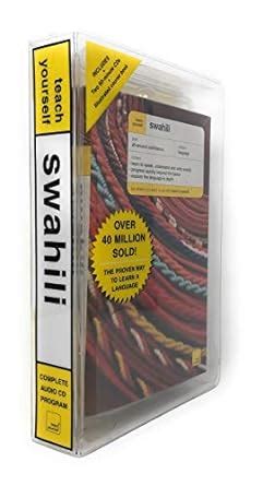 Teach Yourself Swahili Complete Course Package Book Cds Teach