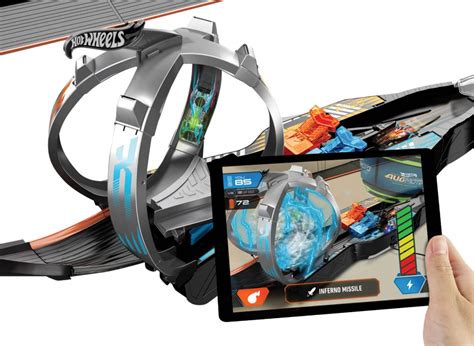 Best Buy Hot Wheels Augmoto Augmented Reality Racing Track Set Fwk
