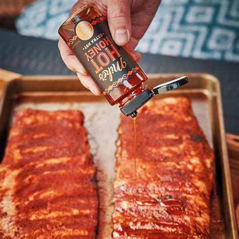 Mikes Hot Honey Botella extra caliente de onzas fácil de verter paquete miel caliente con