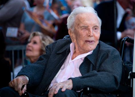 Hollywood Icon Presidential Medal Of Freedom Recipient Kirk Douglas