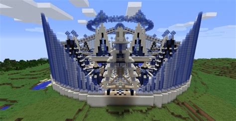 Futuristic Spawn Minecraft Map