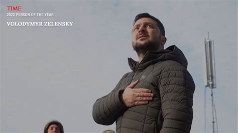 La revista Time eligió a Volodimir Zelensky como la persona del año