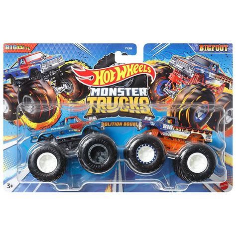 Машинка Монстр трак Набор машинок Хот вилс игрушка для мальчиков Hot Wheels Monster Trucks