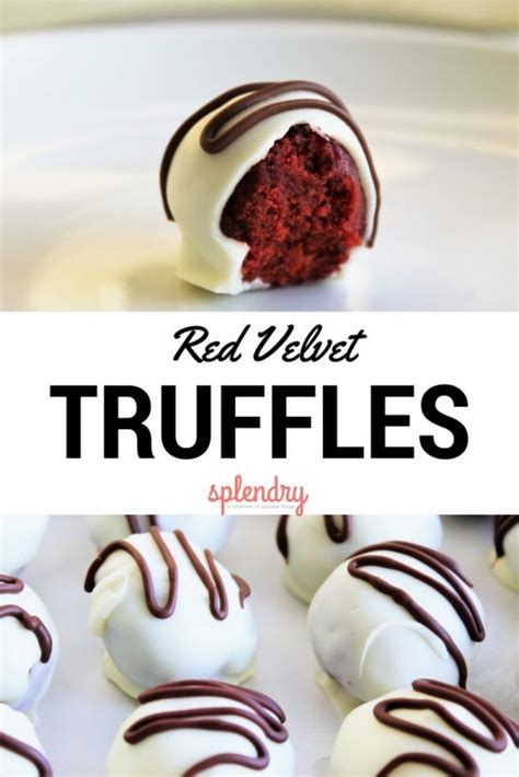 Red Velvet Truffles Splendry