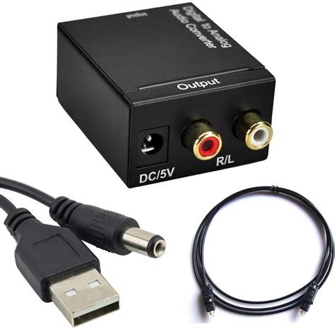 Sprzęt audio z outletu Produkt z Outletu RCA Audio Konwerter PS3 XBox