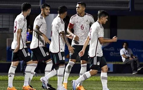 Inicia Selección Nacional Sub 23 los JCC con un triunfo