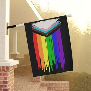 Gay Rainbow Flag Distressed Pride Garden Flag Rainbow Pride Flag Gay