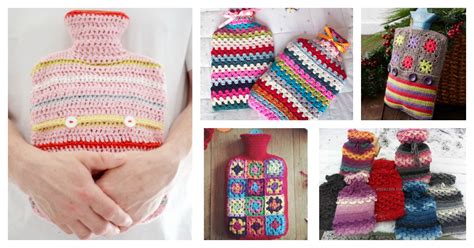 Hot Water Bottle Cover Free Crochet Patterns Cool Creativities
