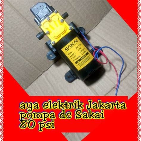 Jual DINAMO POMPA DC SAKAI 12V DINAMO PUMP SPRAYER ALAT CUCI STEAM