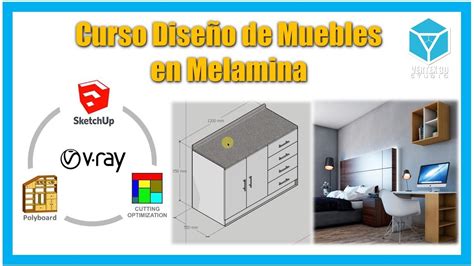 CURSO DISEÑO DE MUEBLES DE MELAMINA con Sketchup Pro Cutting