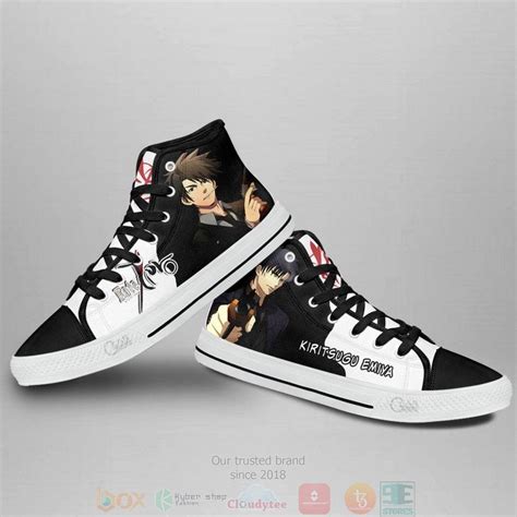 HOT Fate Zero Kiritsugu Emiya Anime Canvas High Top Sneaker Express Your Unique Style With