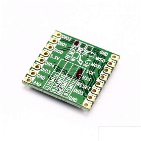 Transceptor Lora Larga Distancia Rfm Rfm W Mhz Sx Yorobotics