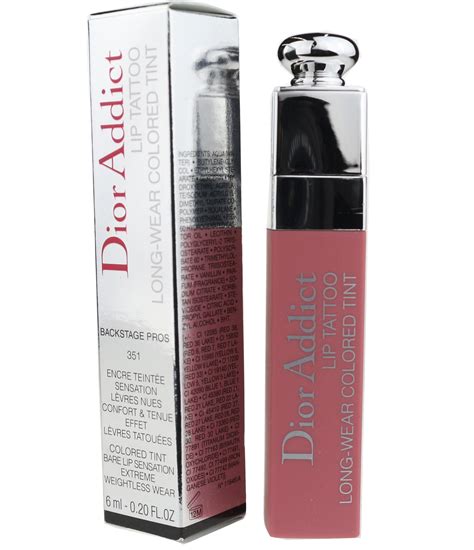 Dior Dior Addict Lip Tattoo Long Wear Colored Tint 351 Natural Nude