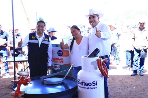 Entrega SDAyR apoyos productivos y Seguro Catastrófico en San Diego de