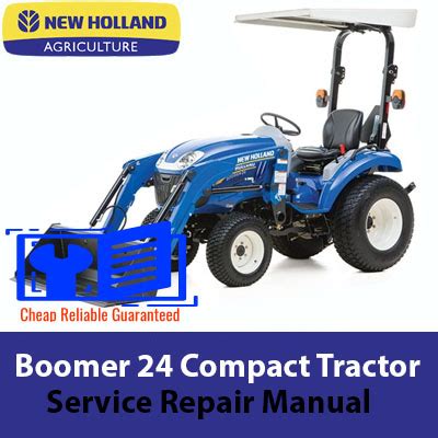 New Holland Boomer Compact Tractor Service Repair Manual On Ebid