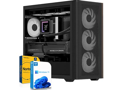 SYSTEMTREFF Pro Gamer, Gaming PC mit AMD Ryzen™ 5 5600X Prozessor, 32 ...