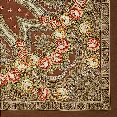 Платок «Купчиха | Матрешка, Картинки