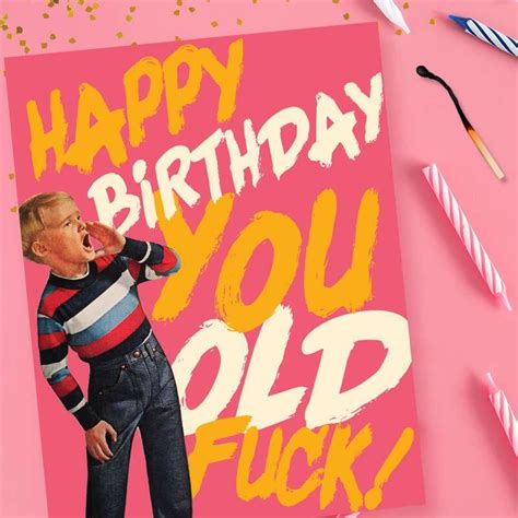 Paper You Re Old Card Old As Fuck Birthday Card Old As Fuck Card Funny Birthday Card Birthday
