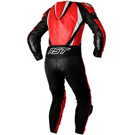 Rst Tractech Evo Ce One Piece Leather Suit Red Black White