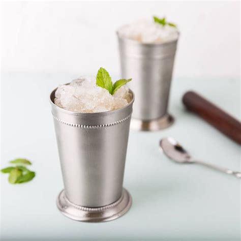 Oz Mint Julep Cup Free Engraving Brushed Stainless Etsy Mint