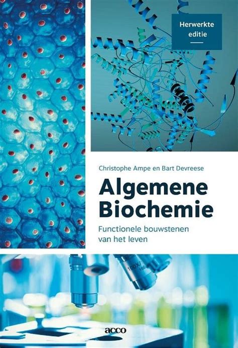 Algemene Biochemie Bart Devreese Boeken Bol