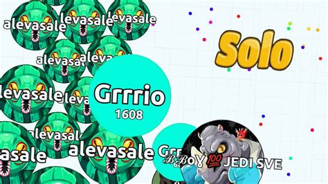 IMPOSSIBLE AGARIO DESTROYING TEAMS Solo Agar Io Gameplay YouTube