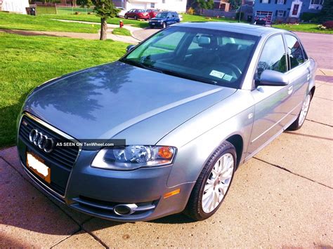 2008 Audi A4 Quattro Base Sedan 4 Door 2 0l