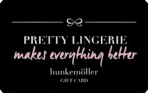Geschenkkarte Pretty Lingerie makes everything better Hunkemöller Deutschland Bundesrepublik