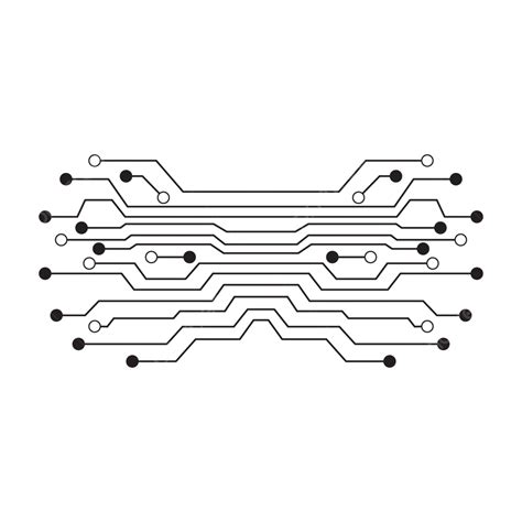 Circuit Logo Template Vector Circuits Symbol Connection Vector Circuits Symbol Connection Png