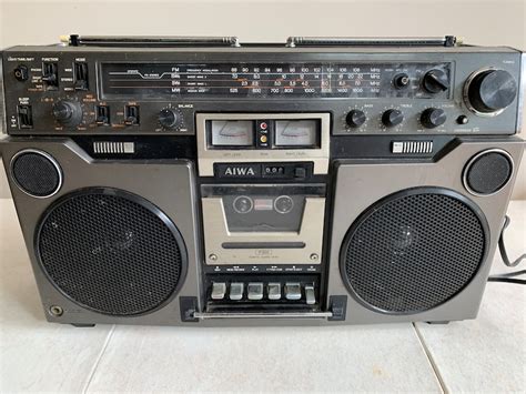 Aiwa Model Tpr H Boombox Vintage Cassette Recorder Stereo Etsy