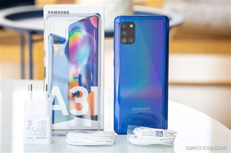 Samsung Galaxy A31 pictures, official photos