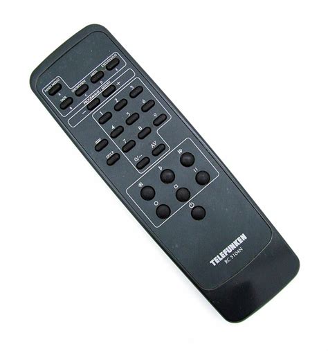 Original Telefunken Remote Control RC 5104N Onlineshop For Remote