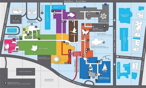 King George Hospital Map